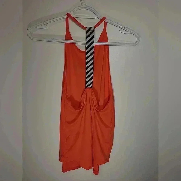 Nike Dri-Fit Tank Top Shirt Womens Orange Coral Sleeveless Size Small - Picture 2 of 5
